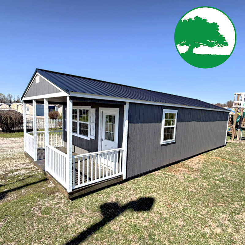16' x 40' Painted "Trailblazer w/ Porch"