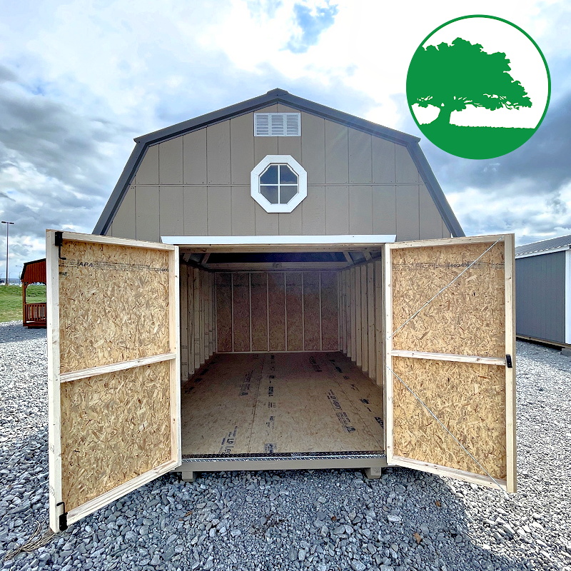 *SOLD*10' x 16' Painted "Lofted Barn"