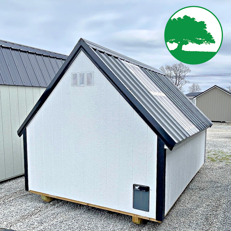 *SOLD*8' x 12' Painted "Chicken Coop"