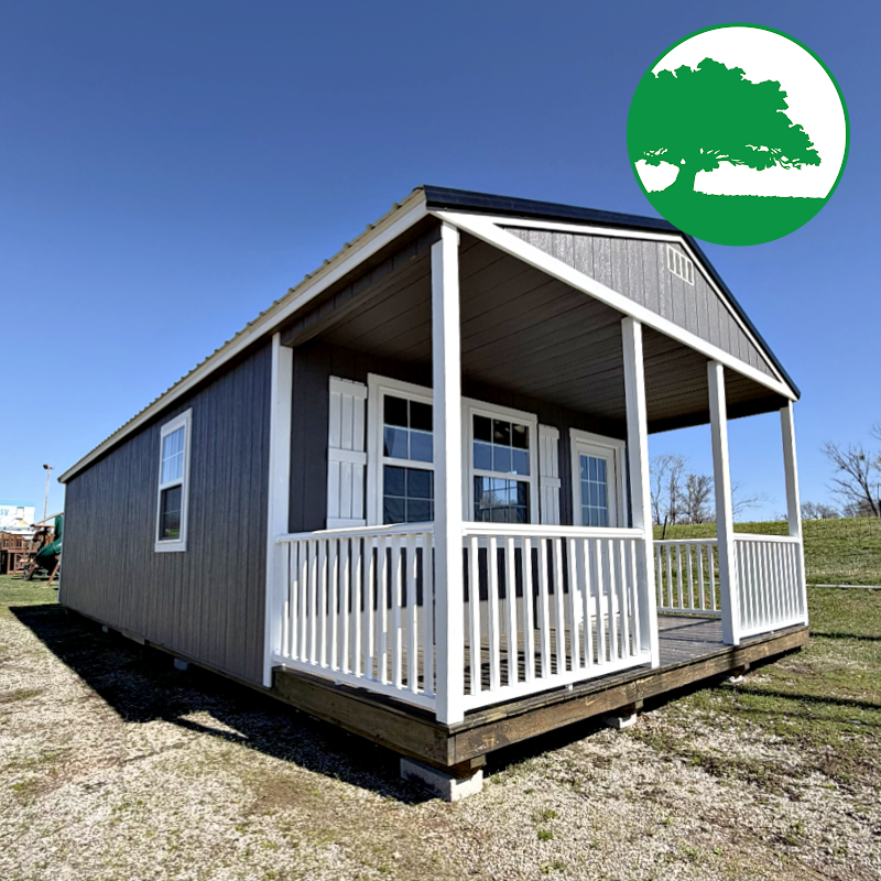 16′ x 40′ Painted “Trailblazer w/ Porch”