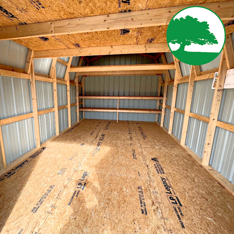 12' x 18' Metal "Lofted Barn"