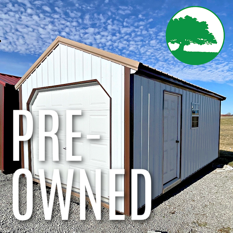PRE-OWNED 12′ x 20′ Metal “Maverick”