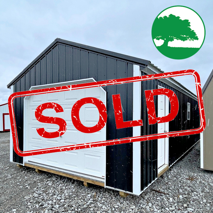*SOLD*14' x 36' Metal "Garage"