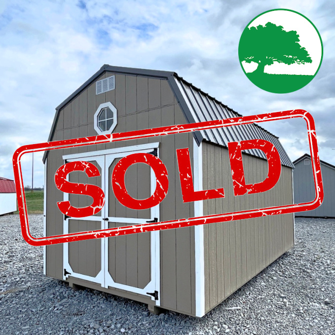 *SOLD*10' x 16' Painted "Lofted Barn"