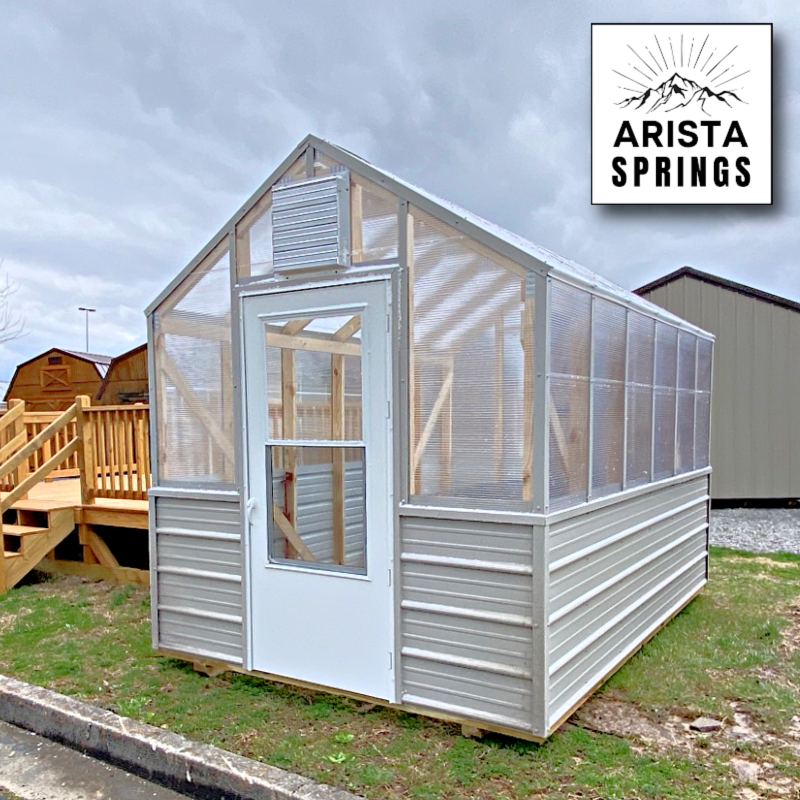 8' x 12' "Veggie Villa" Greenhouse