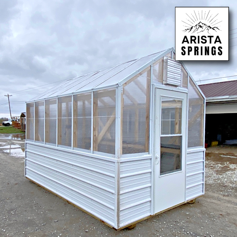 8' x 12' "Veggie Villa" Greenhouse