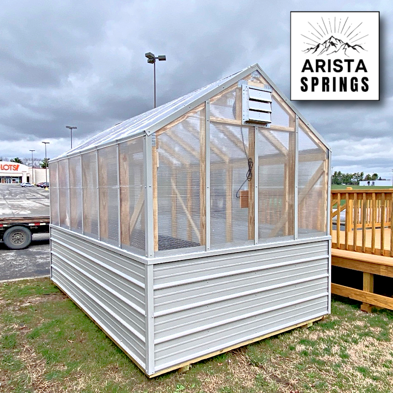 8' x 12' "Veggie Villa" Greenhouse
