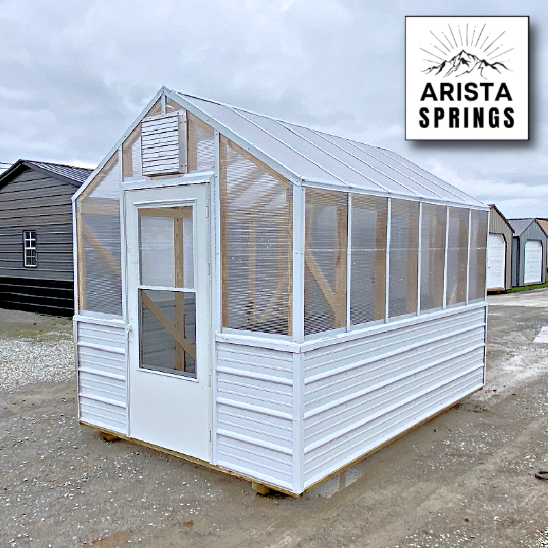 8′ x 12′ “Veggie Villa” Greenhouse