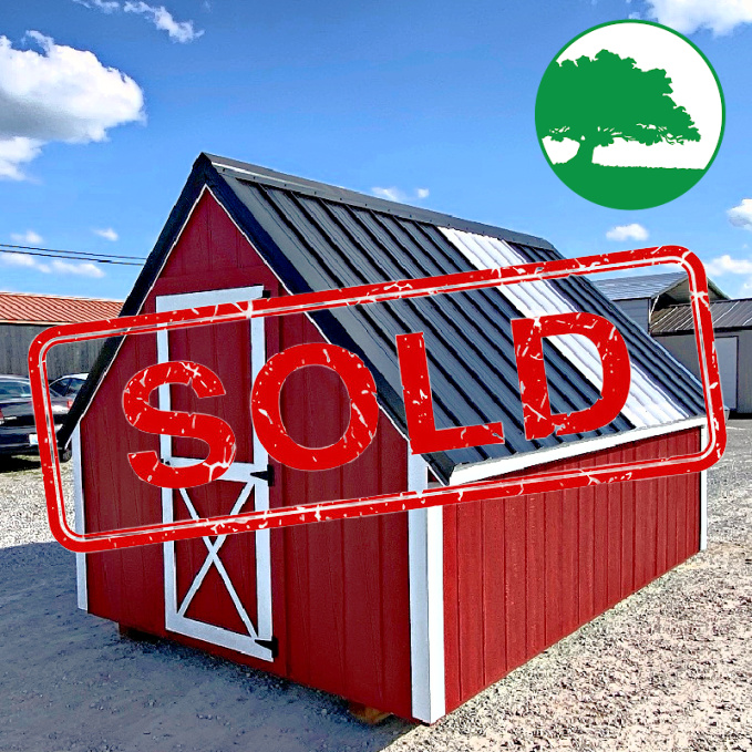 *SOLD*8′ x 12′ Painted “Chicken Coop”