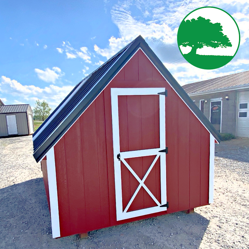 *SOLD*8' x 12' Painted "Chicken Coop"