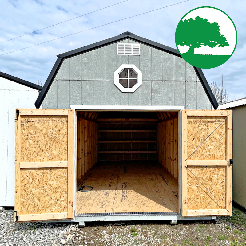 *SOLD*PRE-OWNED 10' x 20' Painted "Lofted Barn"