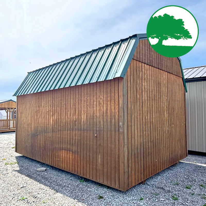 PRE-OWNED 10' x 16' Treated "Lofted Barn"