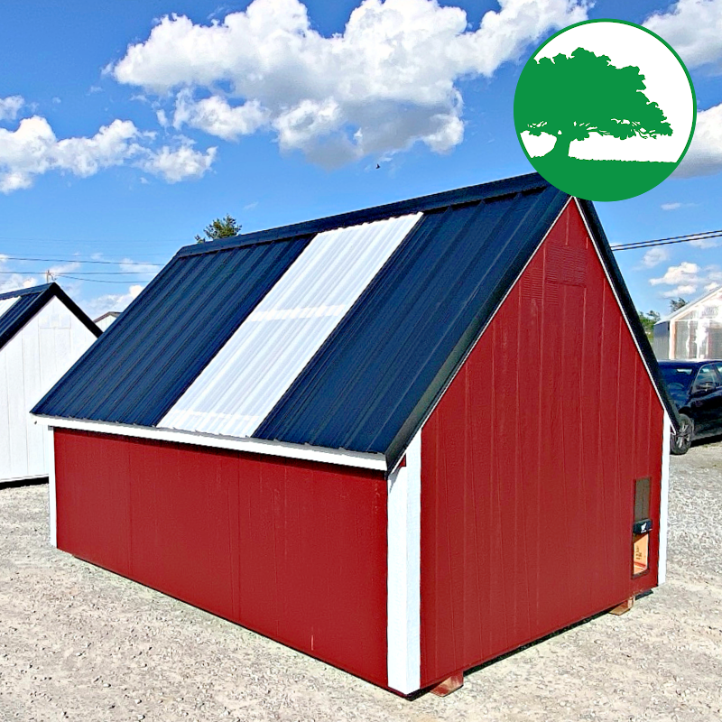 *SOLD*8' x 12' Painted "Chicken Coop"