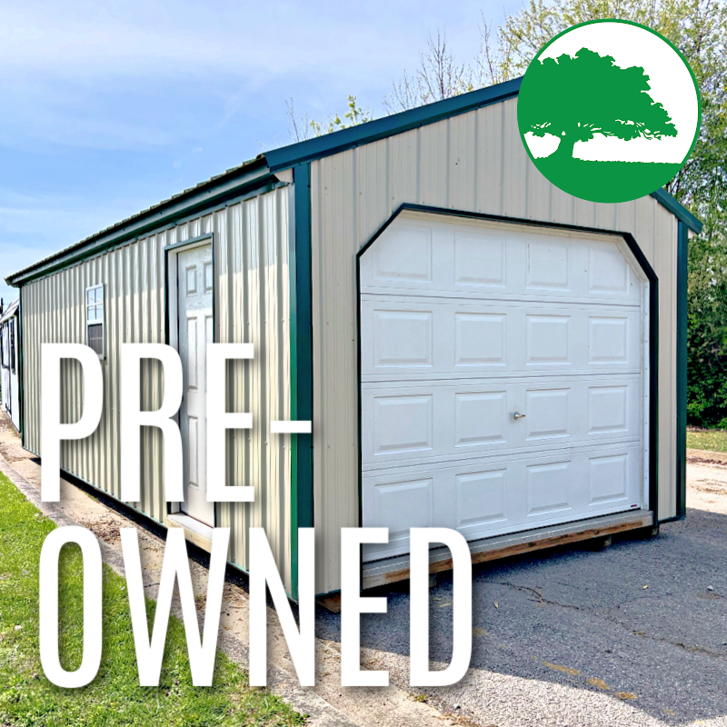 PRE-OWNED 12′ x 27′ Metal “Maverick”
