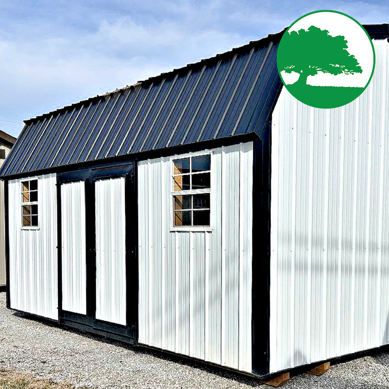 12′ x 18′ Metal “Side Loft Barn”