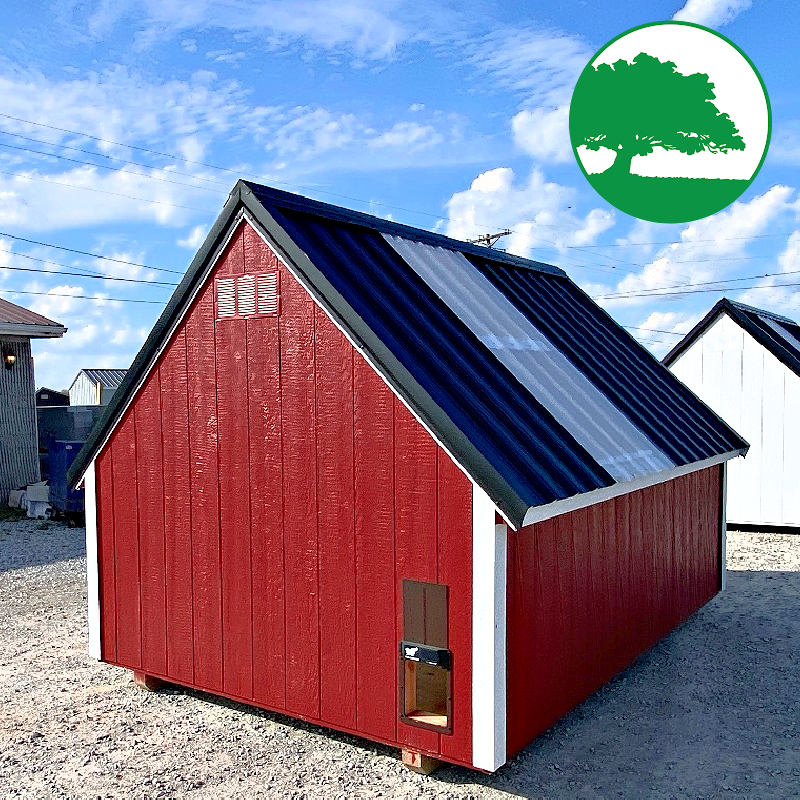 *SOLD*8' x 12' Painted "Chicken Coop"