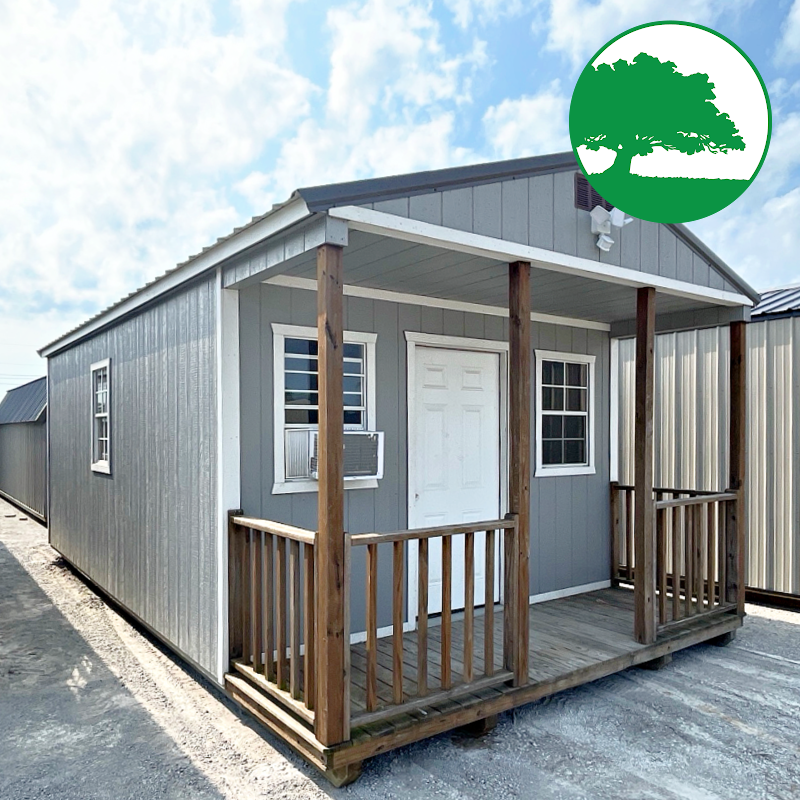 *SOLD*PRE-OWNED 12' x 24' Painted "Cabin"
