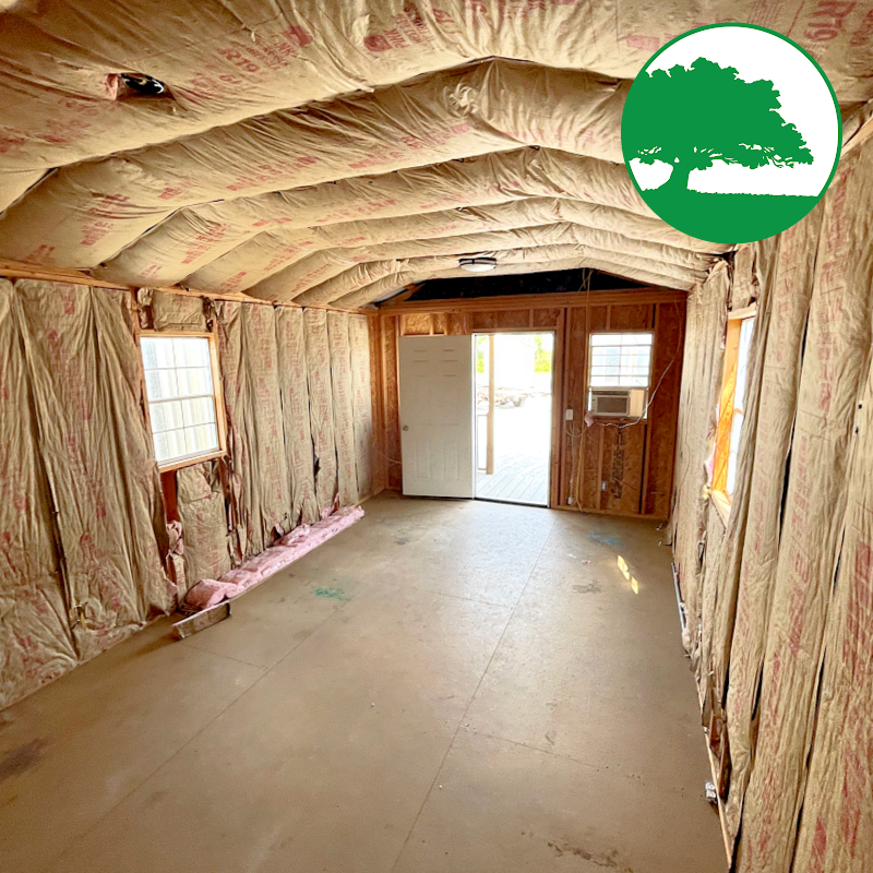 *SOLD*PRE-OWNED 12' x 24' Painted "Cabin"