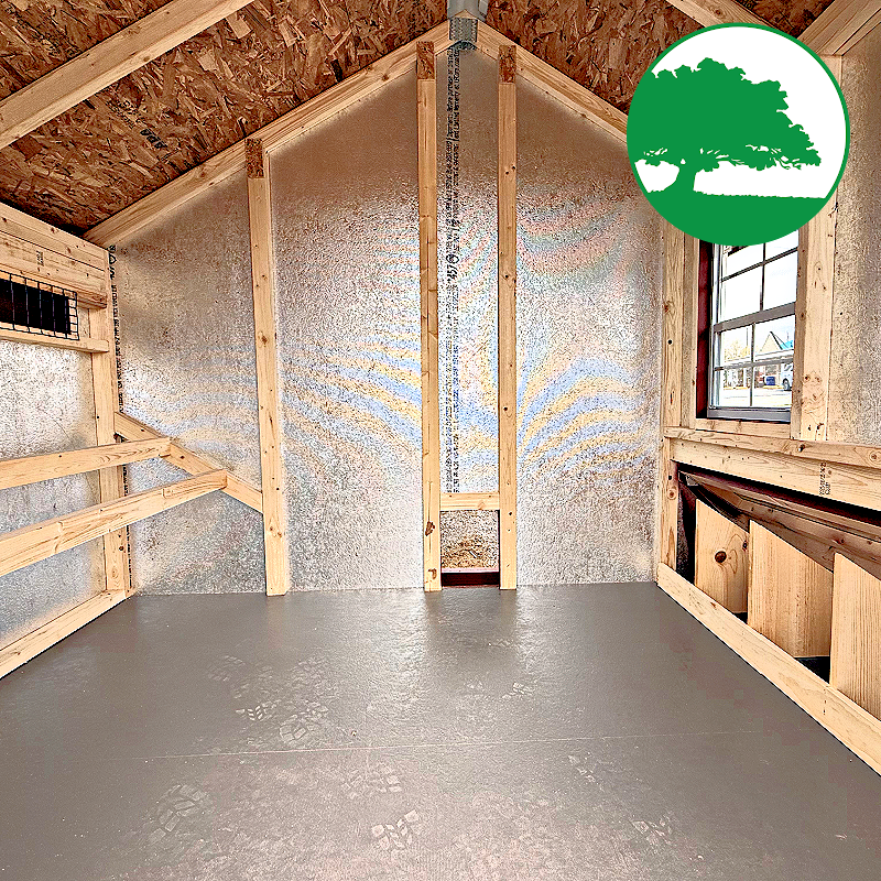 *COOP SALE* 7' x 20' Painted "Combination Coop"