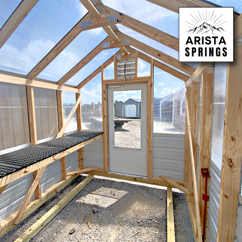 *SOLD*8' x 12' "Veggie Villa" Greenhouse