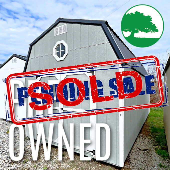 *SOLD*PRE-OWNED 10' x 20' Painted "Lofted Barn"