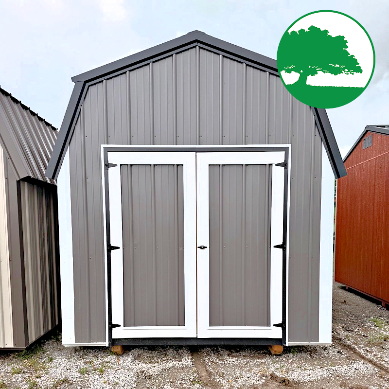 9' x 18' Metal "Lofted Barn"