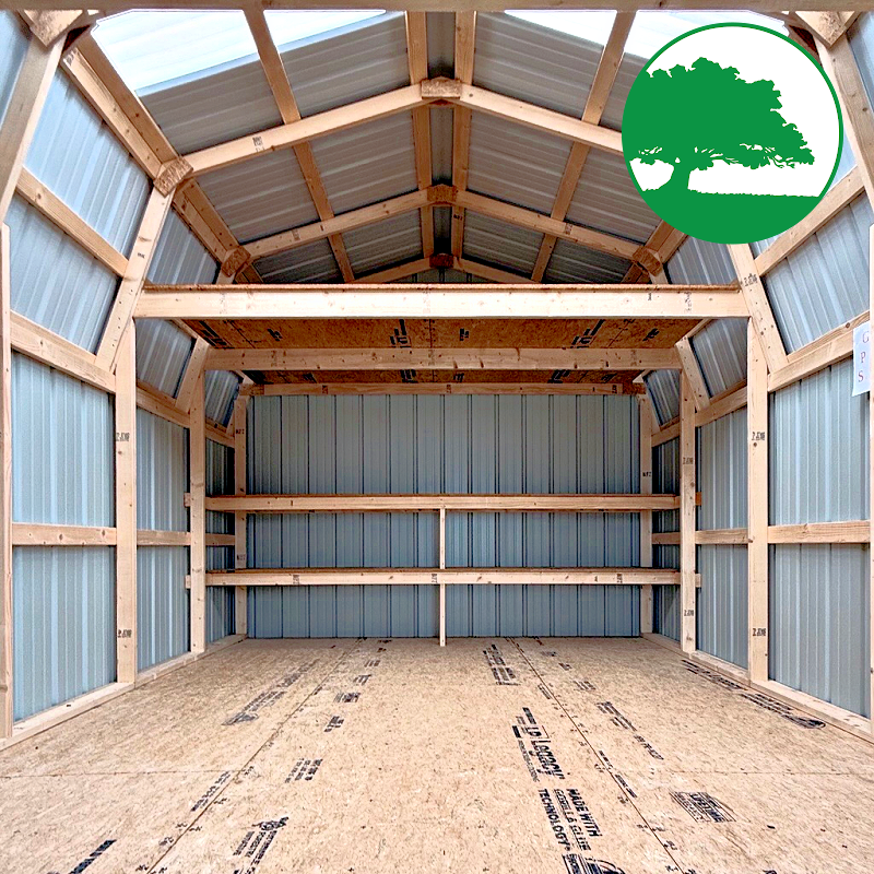 12' x 18' Metal "Lofted Barn"
