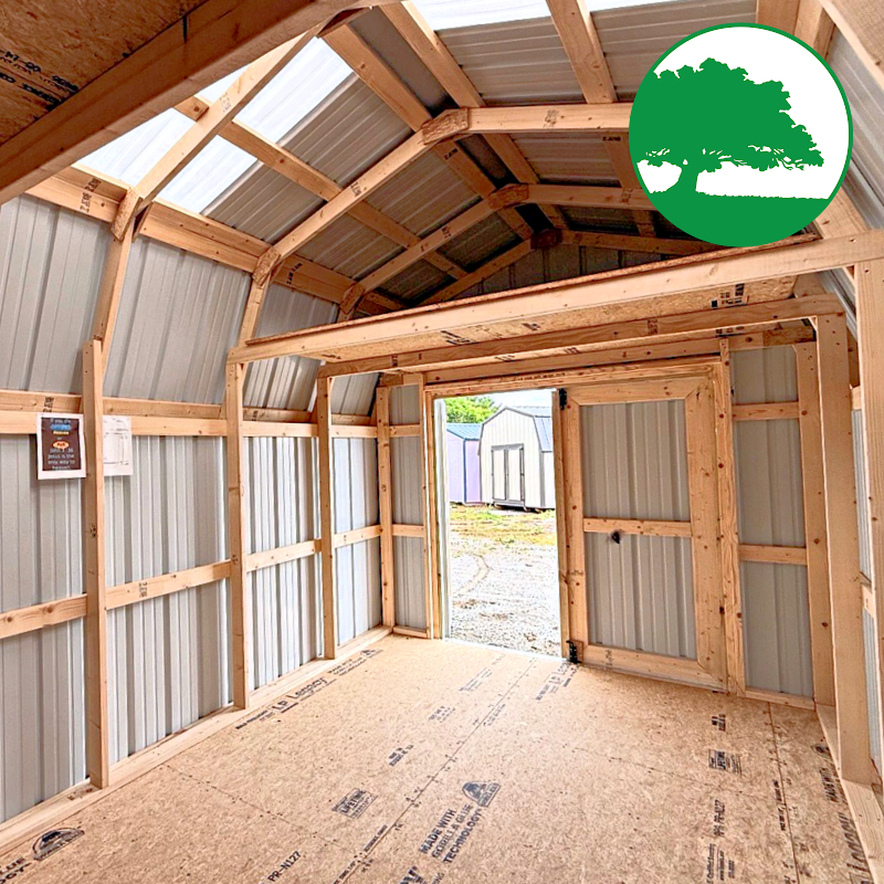 9' x 18' Metal "Lofted Barn"