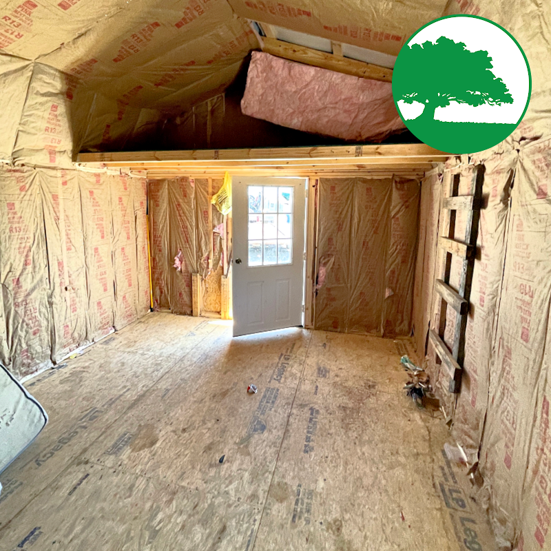 PRE-OWNED 12' x 20' Painted "Lofted / Cabin"
