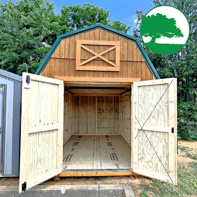 8' x 12' Treated "Lofted Barn"