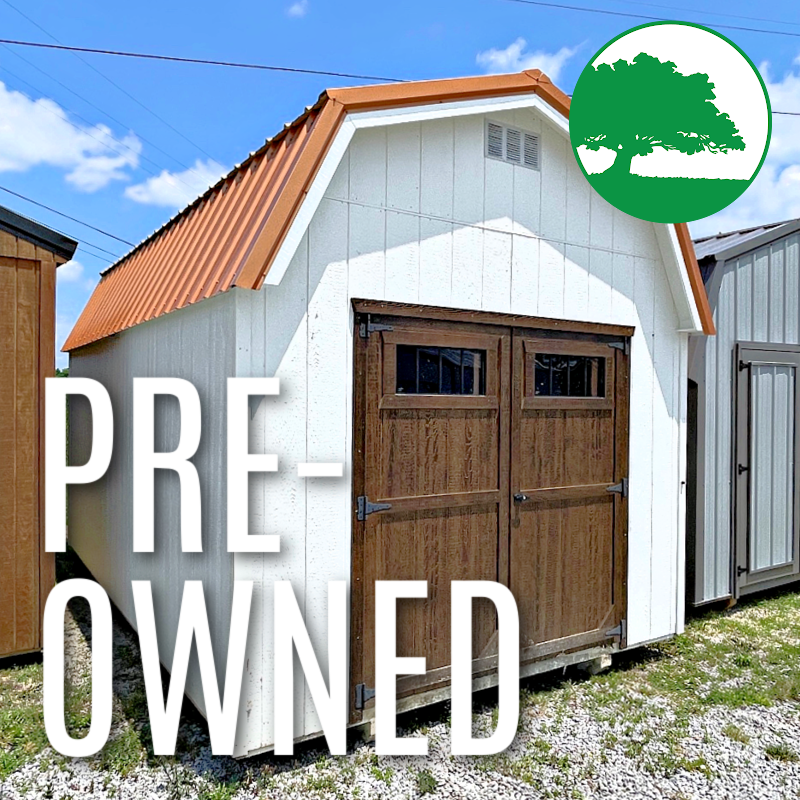 PRE-OWNED 10′ x 16′ Painted “Lofted Barn”