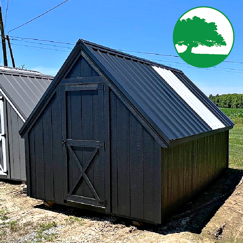 *SOLD*8' x 12' Painted "Chicken Coop"