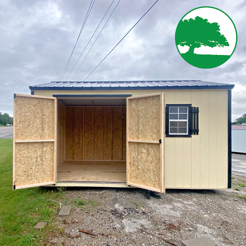 10' x 16' Painted "Side Utility"