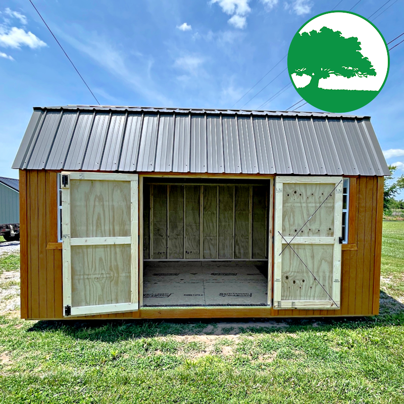 *SOLD*10' x 16' Treated "Side Loft Barn"