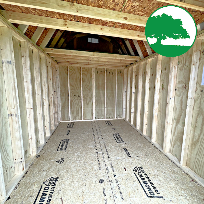 *SOLD*8' x 12' Treated "Lofted Barn"