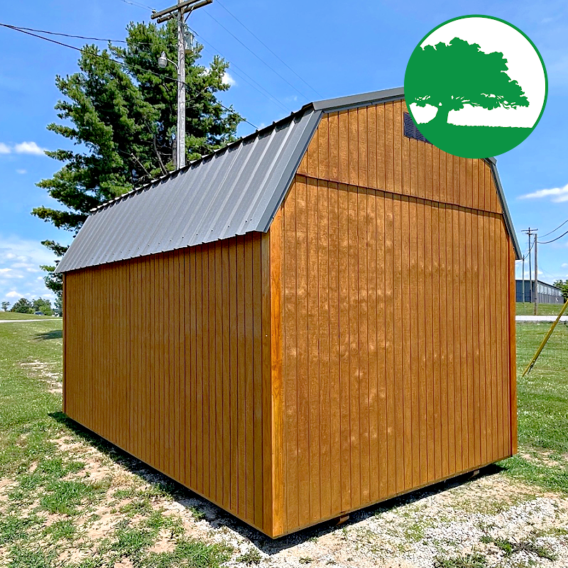 *SOLD*10' x 16' Treated "Side Loft Barn"