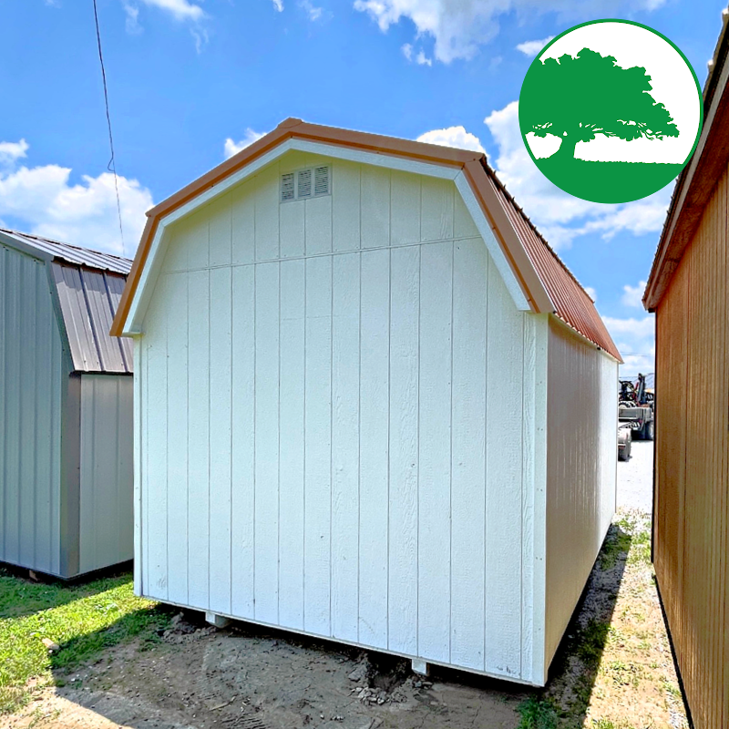 PRE-OWNED 10' x 16' Painted "Lofted Barn"