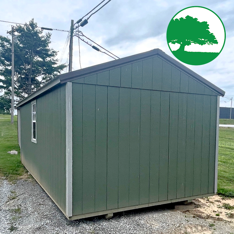 PRE-OWNED 10' x 20' Painted "Side Utility"