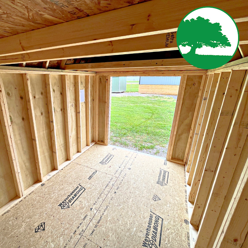 *SOLD*8' x 12' Treated "Lofted Barn"