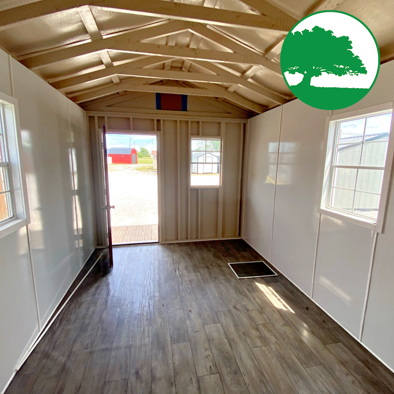 *SOLD*PRE-OWNED 10' x 20' Painted "Cabin"