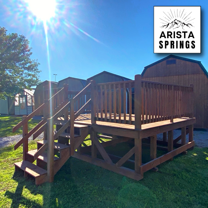 *SOLD*10' x 12' Alpine "Portable Pool Deck"
