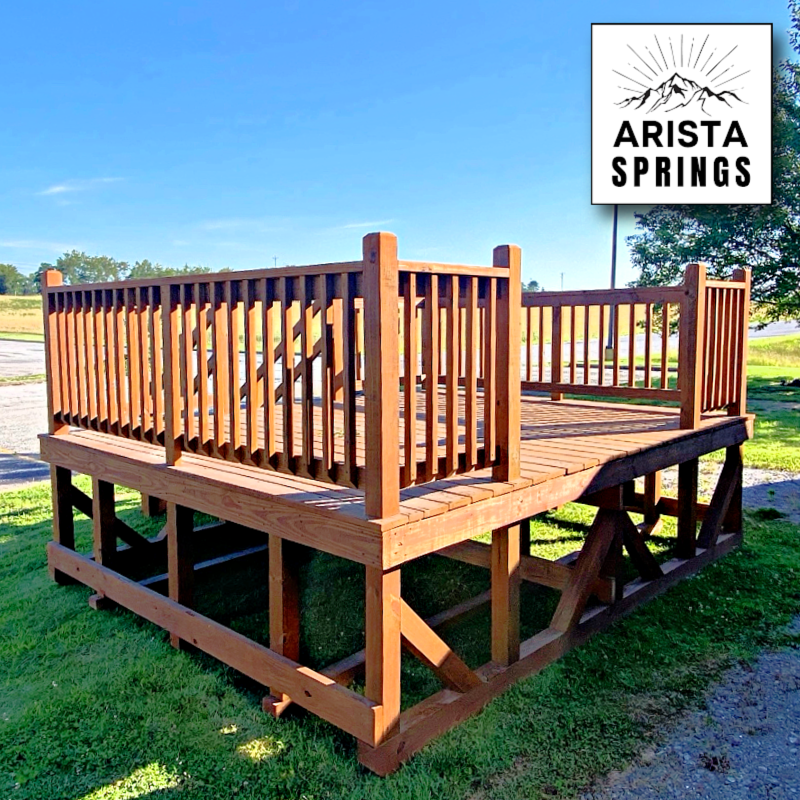 *SOLD*10' x 12' Alpine "Portable Pool Deck"