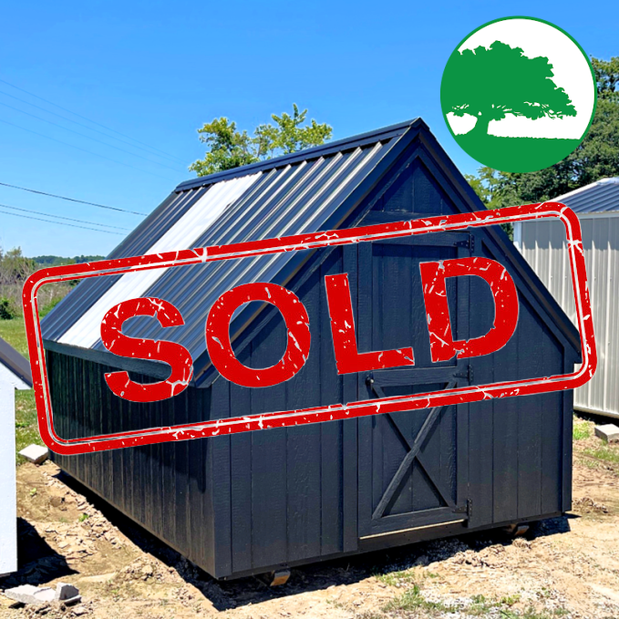 *SOLD*8' x 12' Painted "Chicken Coop"
