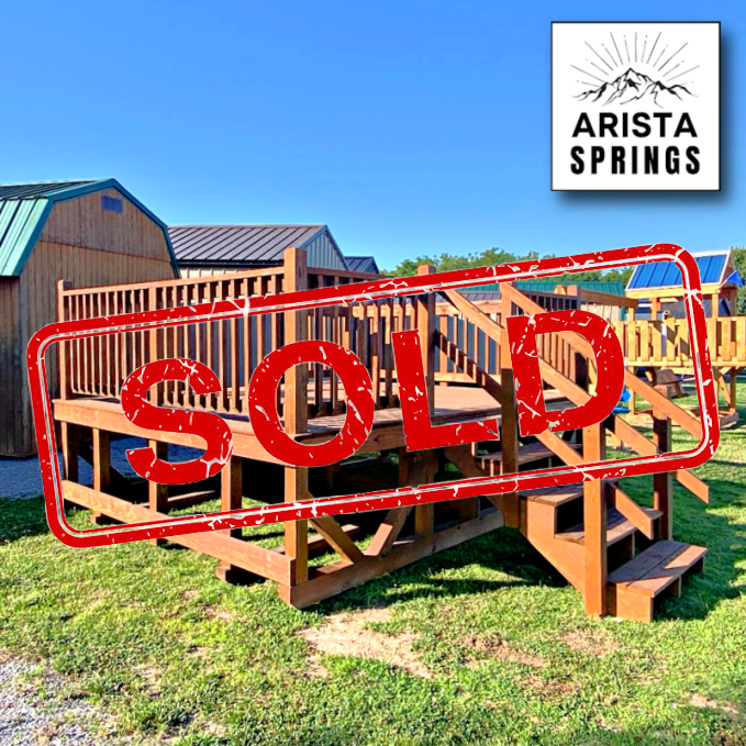 *SOLD*10' x 12' Alpine "Portable Pool Deck"