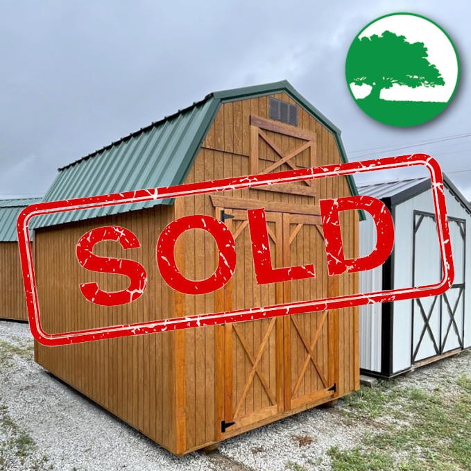 *SOLD*8' x 12' Treated "Lofted Barn"