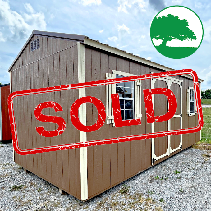 *SOLD*10' x 20' Painted "Side Utility"