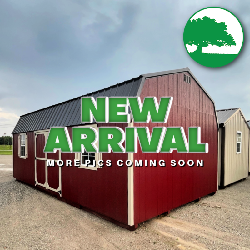 14′ x 24′ Painted “Side Loft Barn”