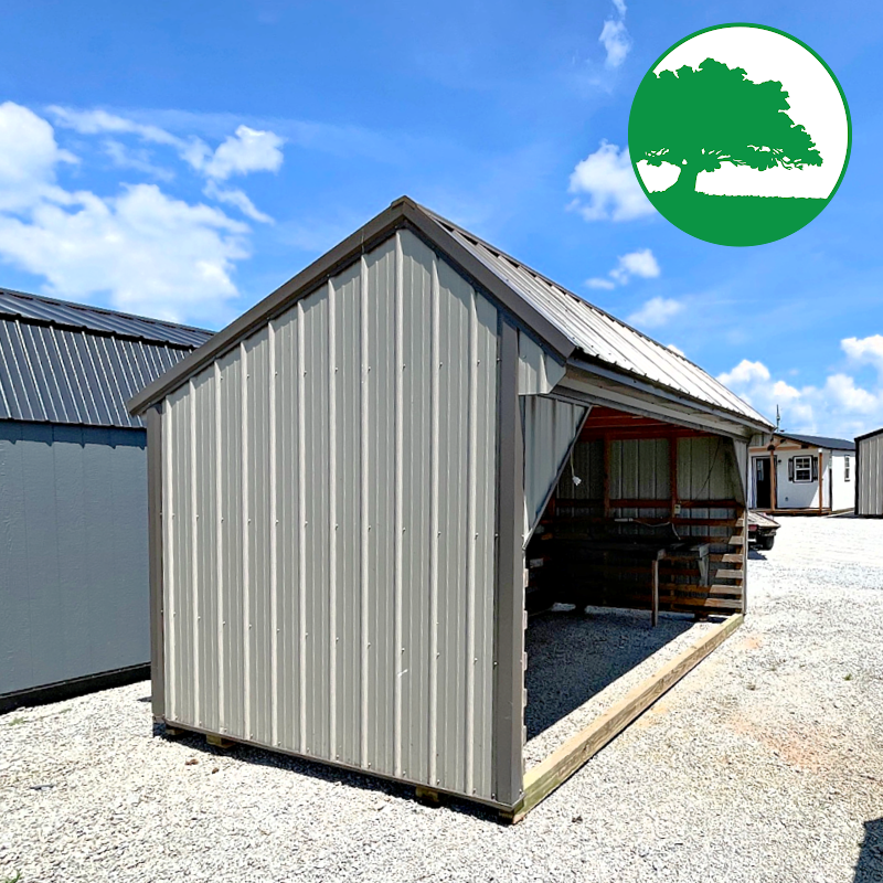 PRE-OWNED 9' x 18' Metal "Animal Shelter"