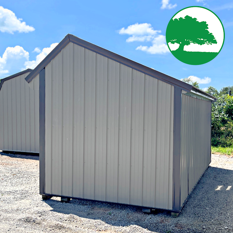 PRE-OWNED 9' x 18' Metal "Animal Shelter"