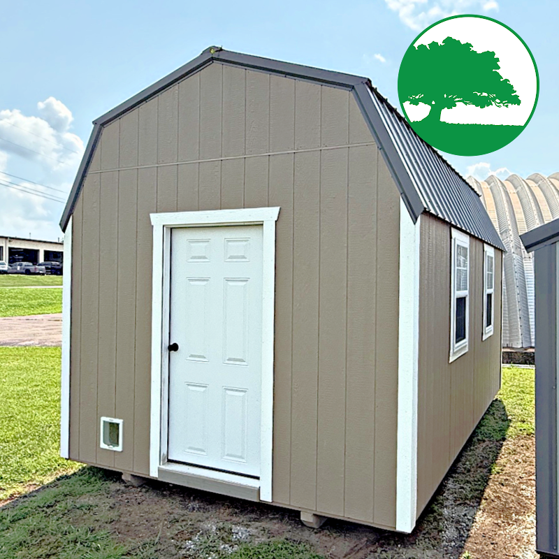 PRE-OWNED 10' x 16' Painted "Lofted Barn"